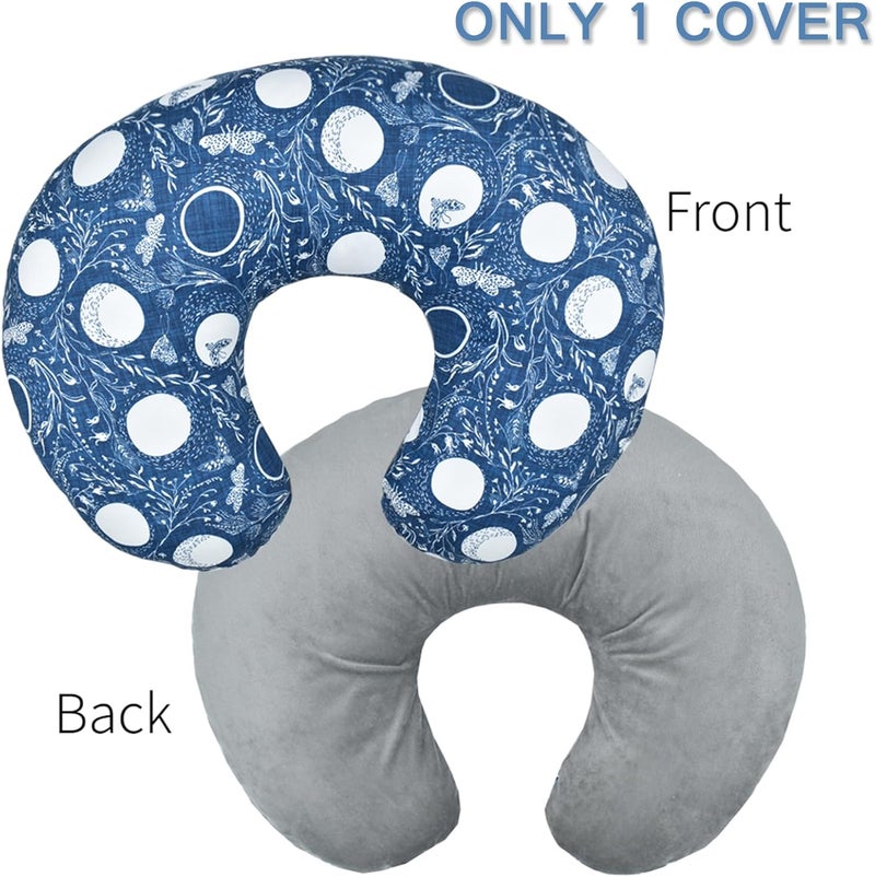Winmany Baby Nursing Pillow Cover Newborn Removable Breastfeeding Pillowcover Cute Pattern Girls Boys Nursing Pillowcase for Breast and Bottole Feeding - Image 2